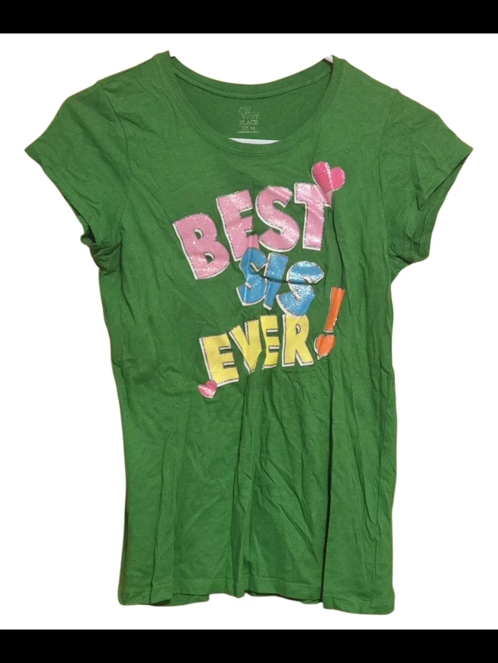 GREEN FASHION THE CHILDREN PLACE GIRL TOP